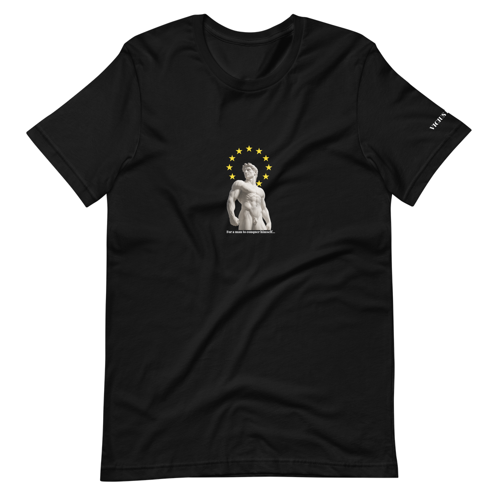 Black T-Shirt "Euro unity"