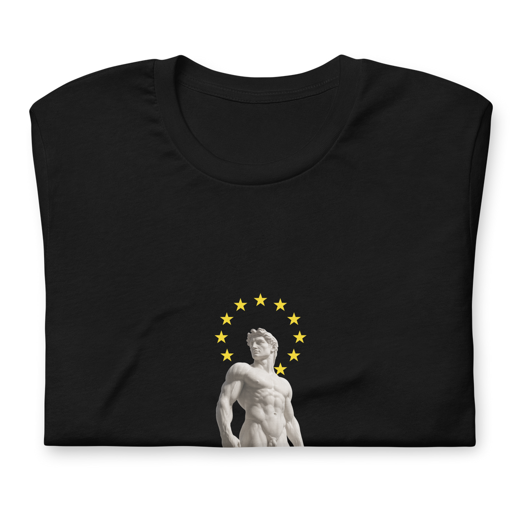Black T-Shirt "Euro unity"